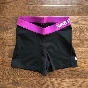 NWOT Nike Pro spandex shorts